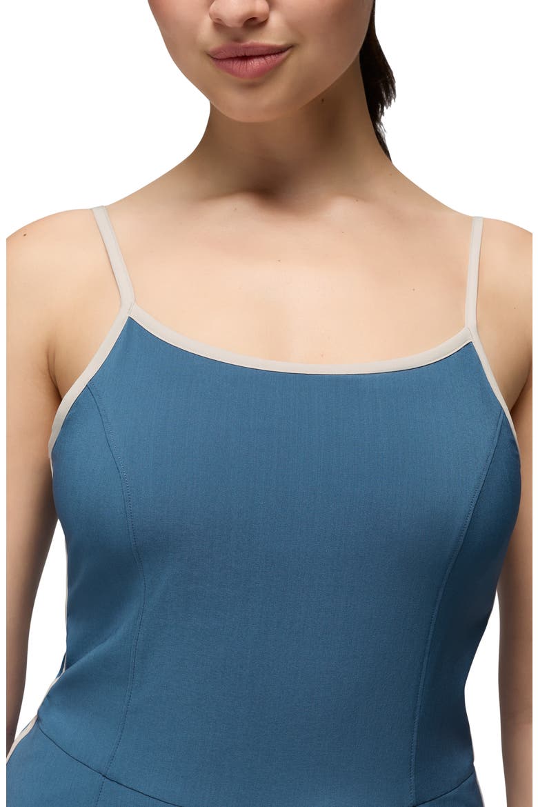 Railay Scallop Minidress, Alternate, color, BLUFF BLUE