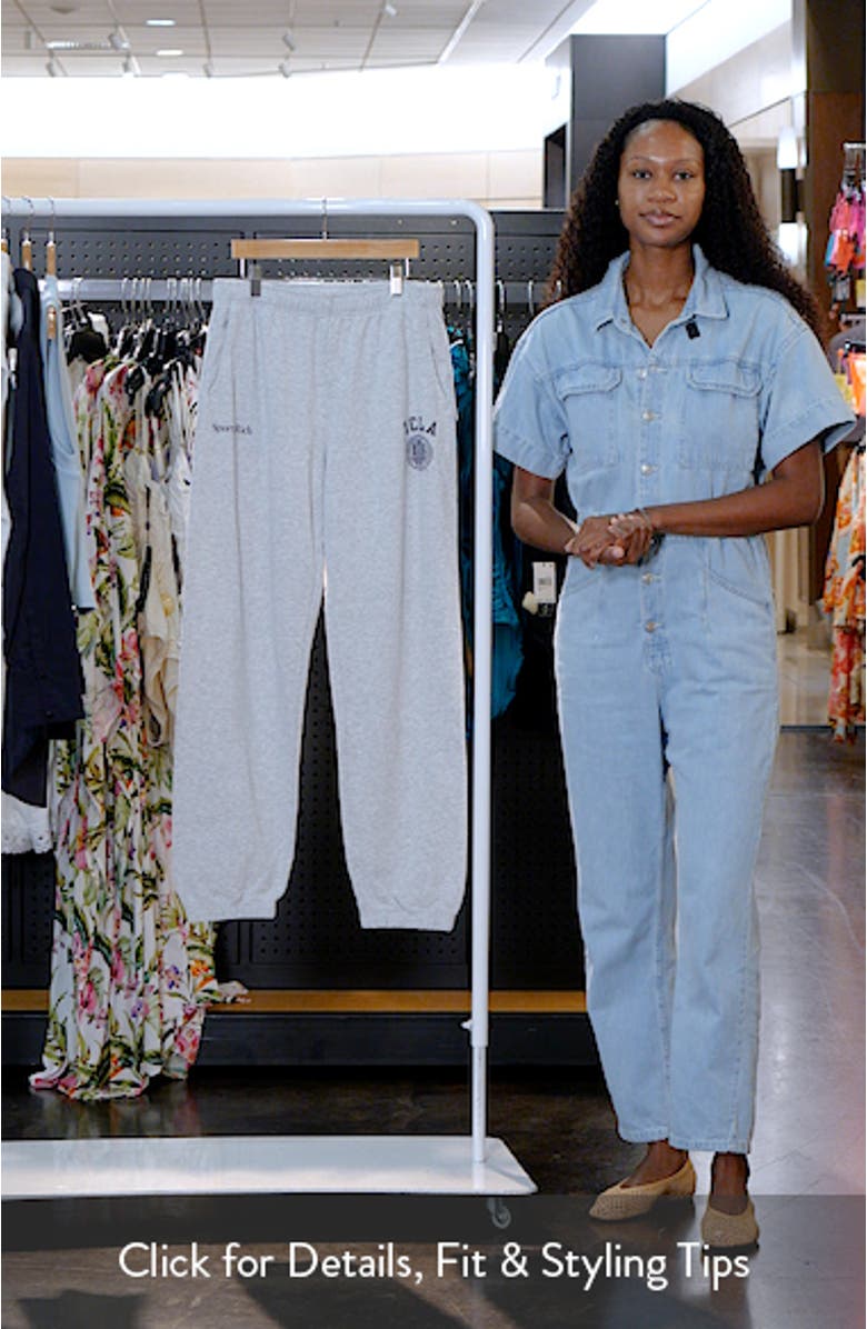 UCLA Crest Fleece Graphic Sweatpants, sales video thumbnail