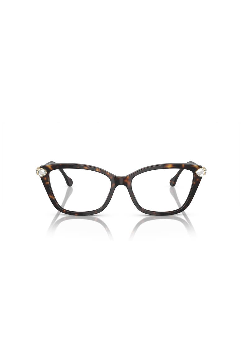 53mm Cat Eye optical glasses, Alternate, color, Tortoise