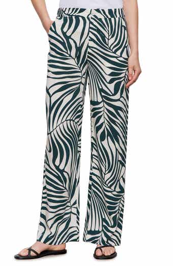 Sanctuary Print Wide Leg Trousers