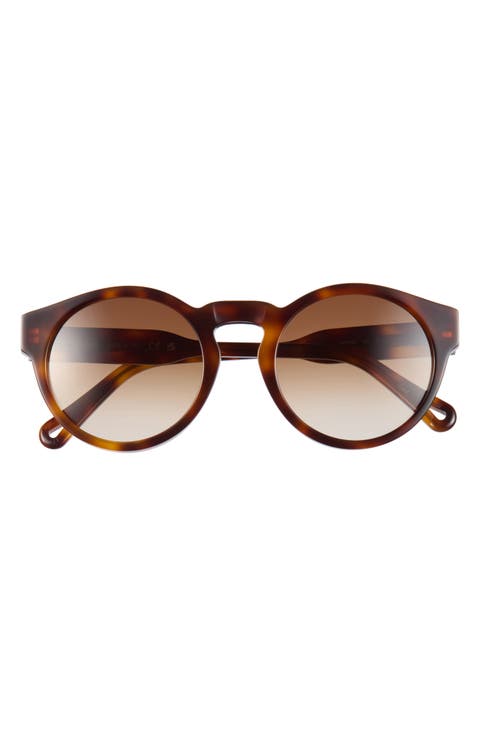 52mm Round Sunglasses