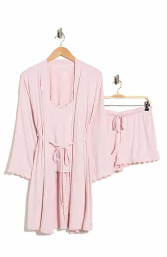 Danskin Camisole Short Pajamas & Robe Set