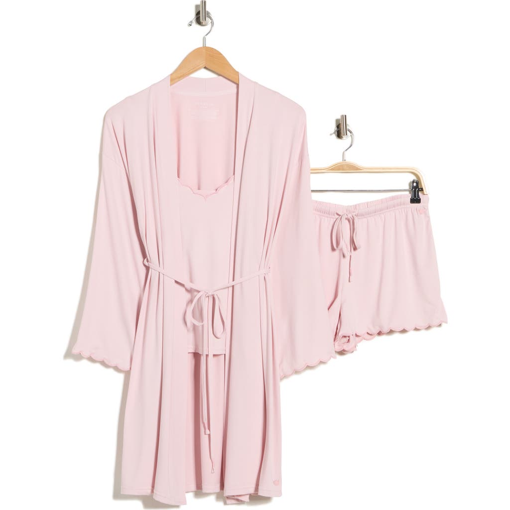 Danskin Camisole Short Pajamas & Robe Set