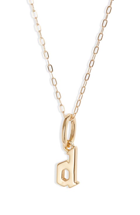 Sophie Customized Initial Pendant Necklace