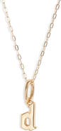 MIRANDA FRYE Sophie Customized Initial Pendant Necklace