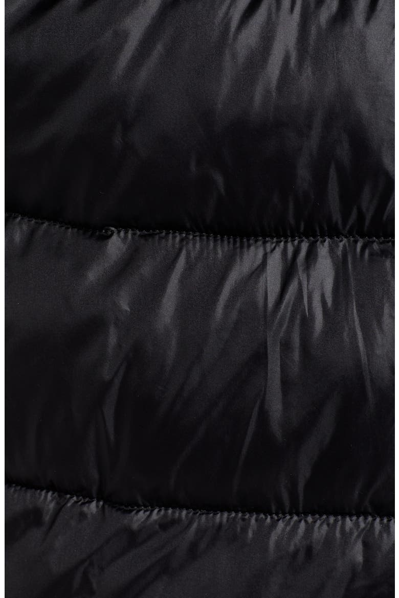 Hooded Puffer Jacket, Alternate, color, BLACK