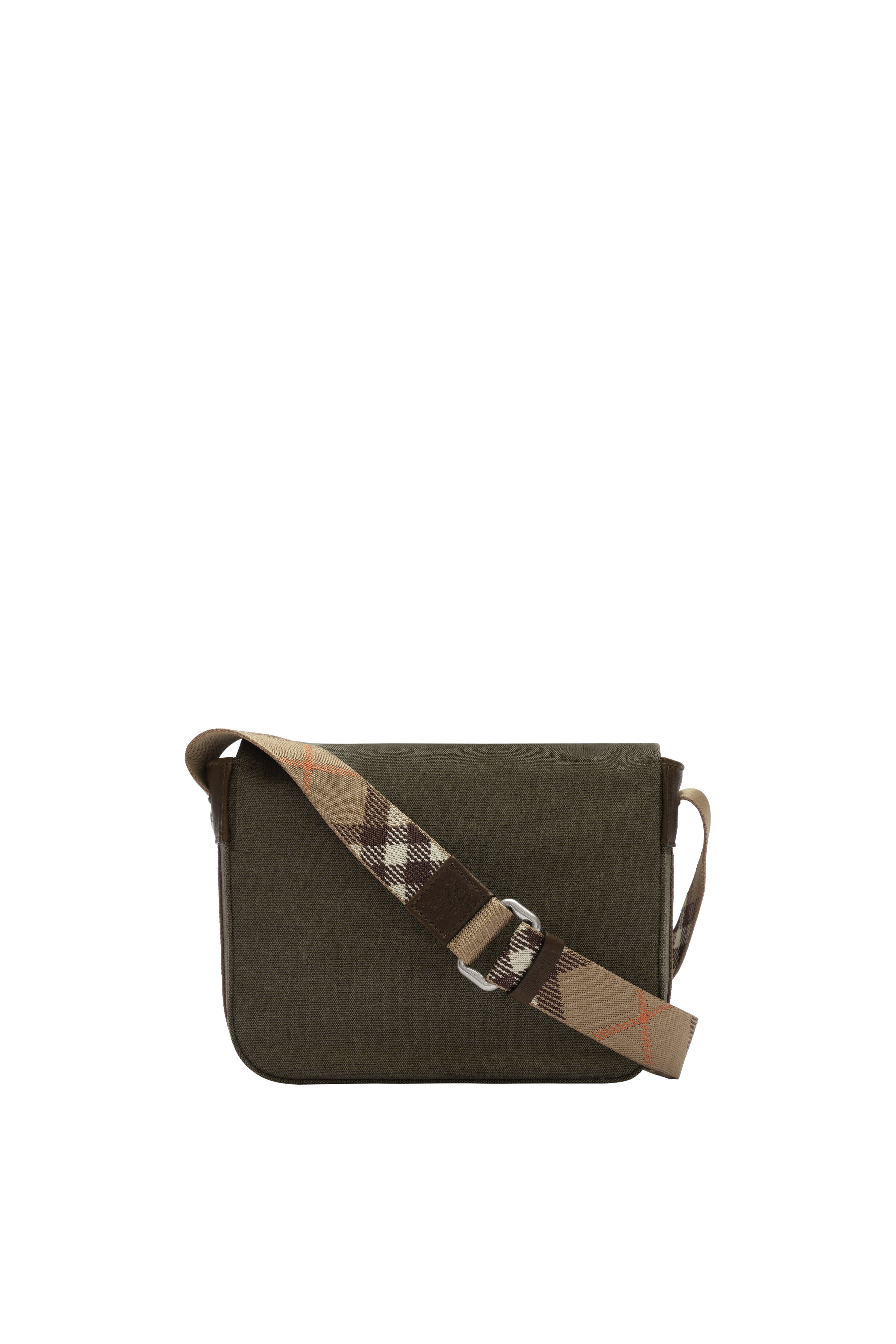 Burberry Mini Tavistock Crossbody Bag, Alternate, color, Military Green