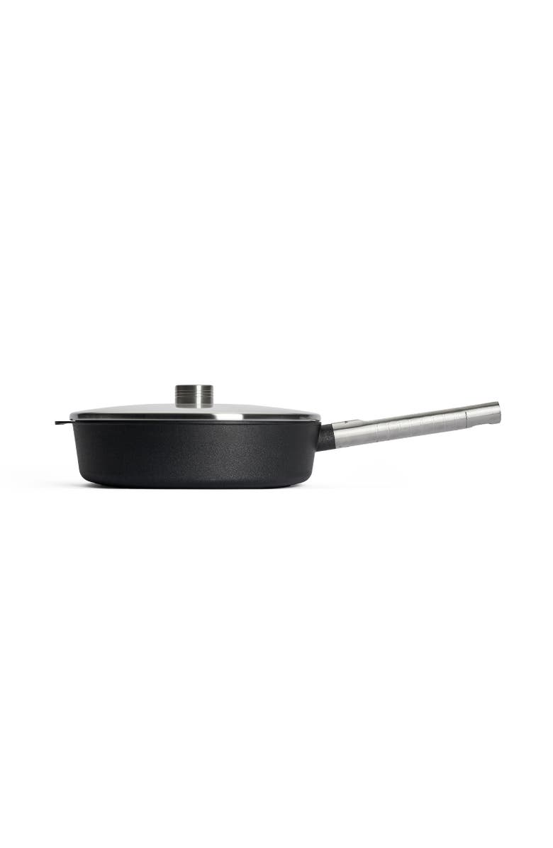 WOLL Ecologic Pro Nonstick Saute Pan & Lid Set 11-Inch, 3.7 Quart, Alternate, color, Black