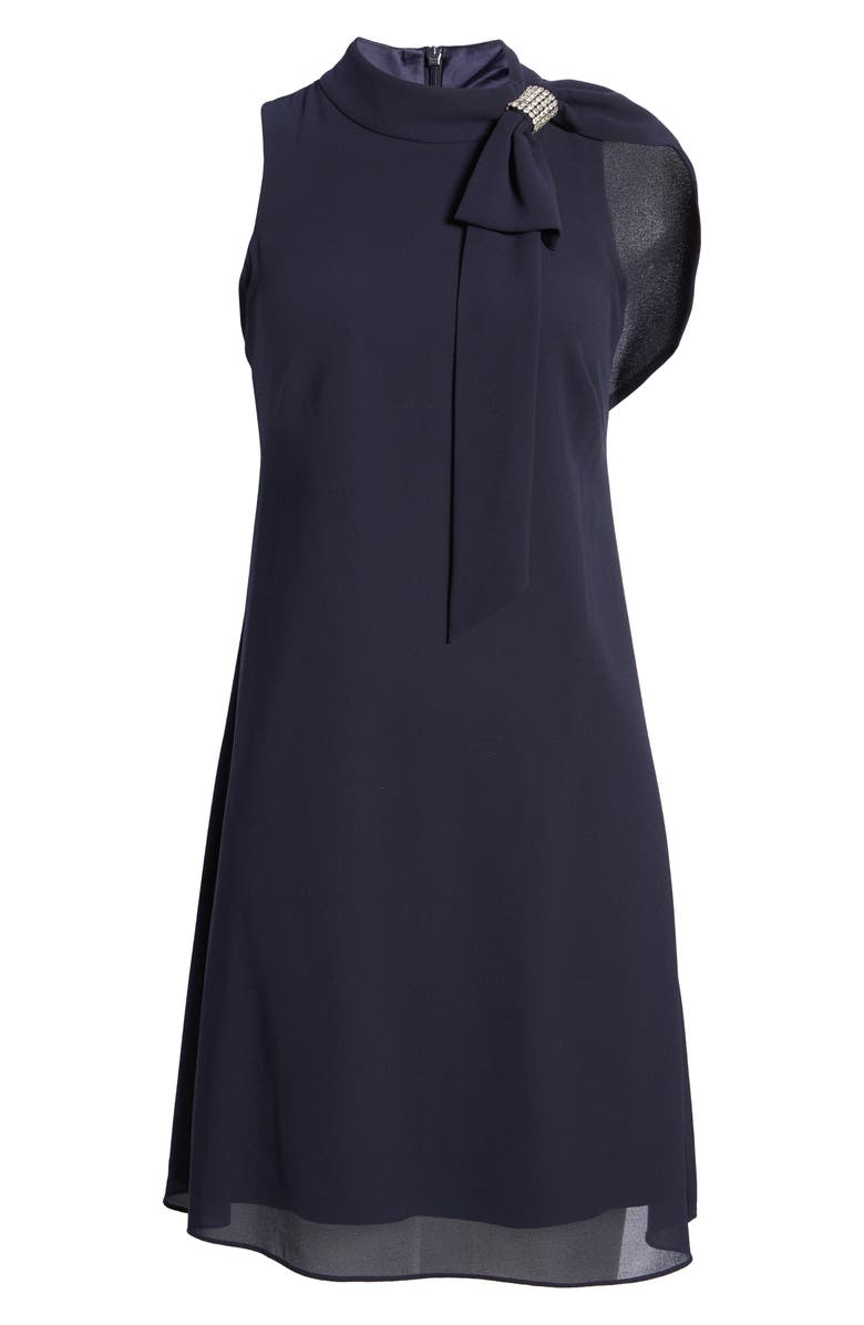 Vince Camuto Sleeveless Bow Neck Dress, Alternate, color,