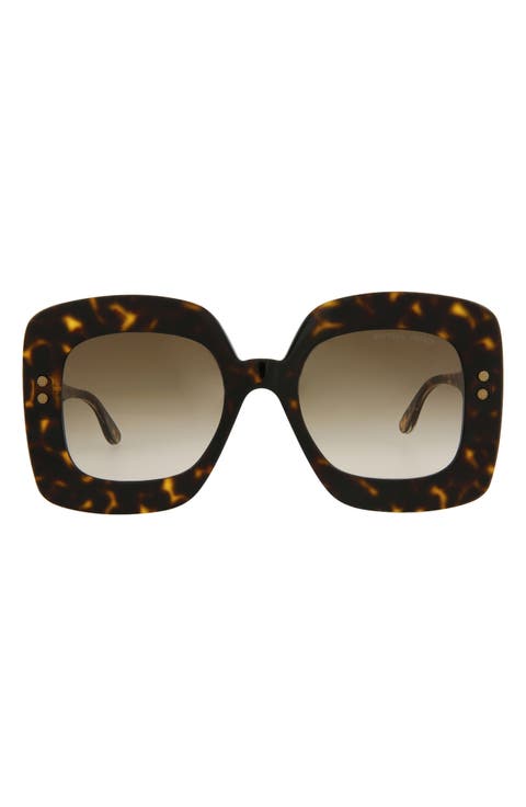 50mm Oversize Square Sunglasses