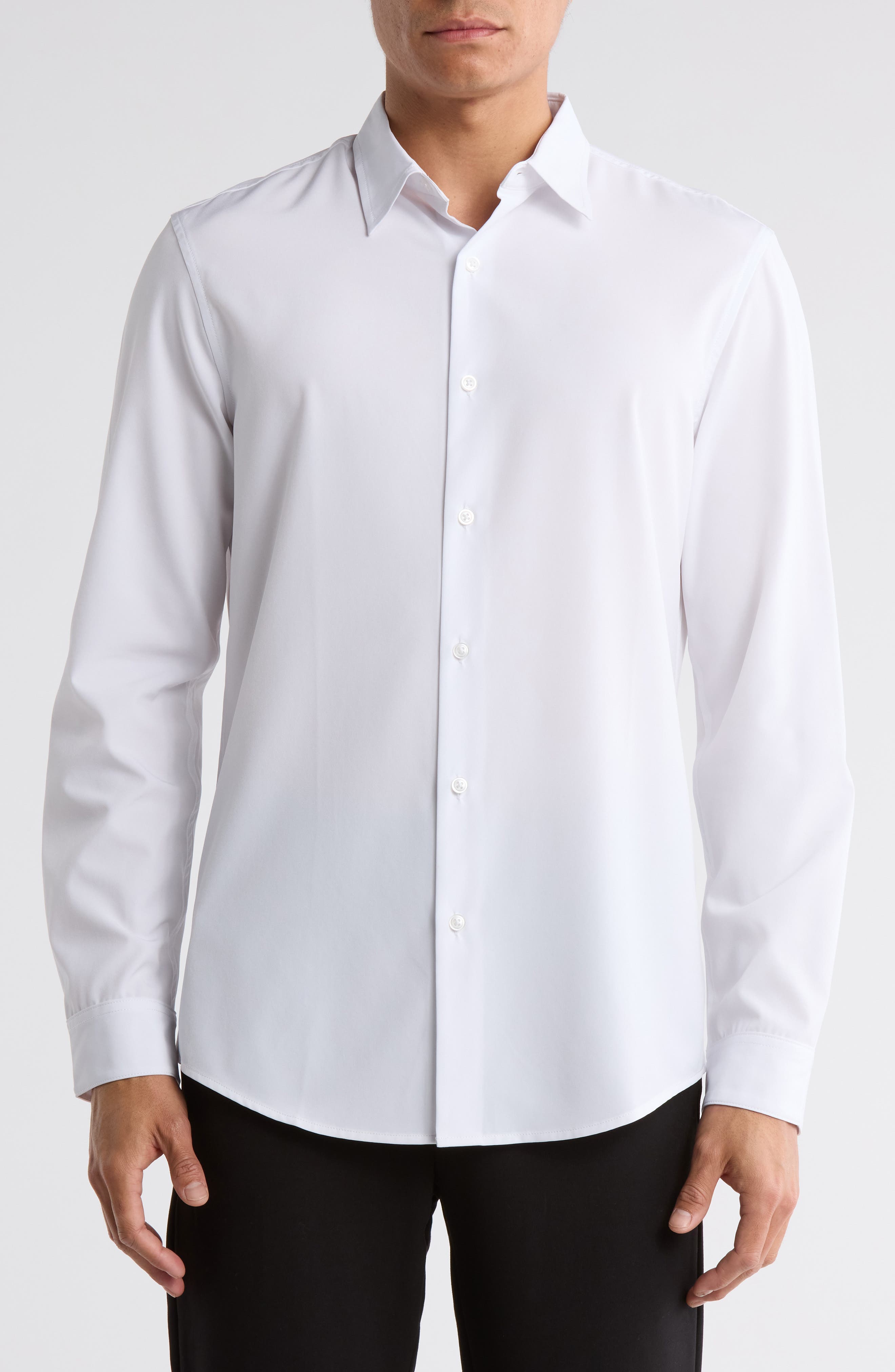 Long Sleeve Performance Stretch Shirt - image 3