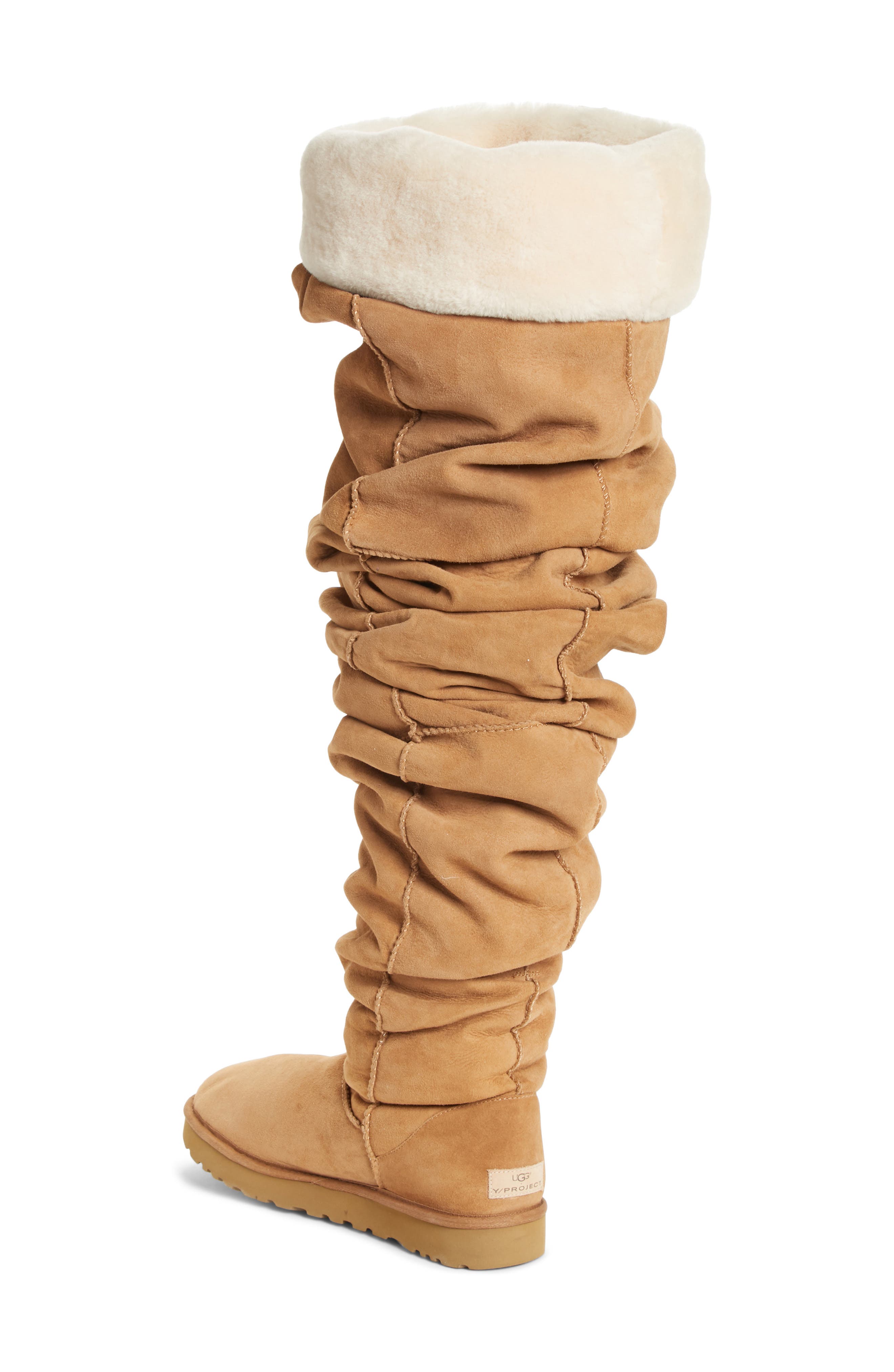 Y/Project x UGG<sup>®</sup> Thigh High Boot, Alternate, color, 