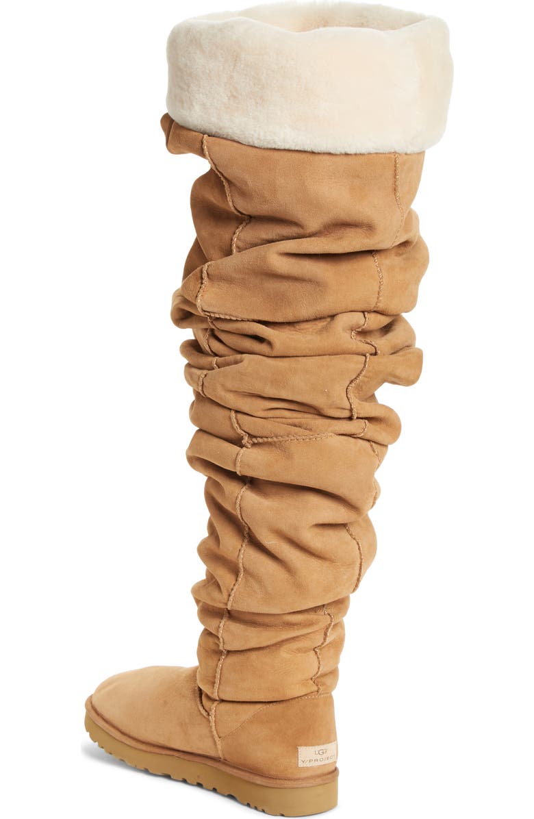 Y/Project x UGG<sup>®</sup> Thigh High Boot, Alternate, color,