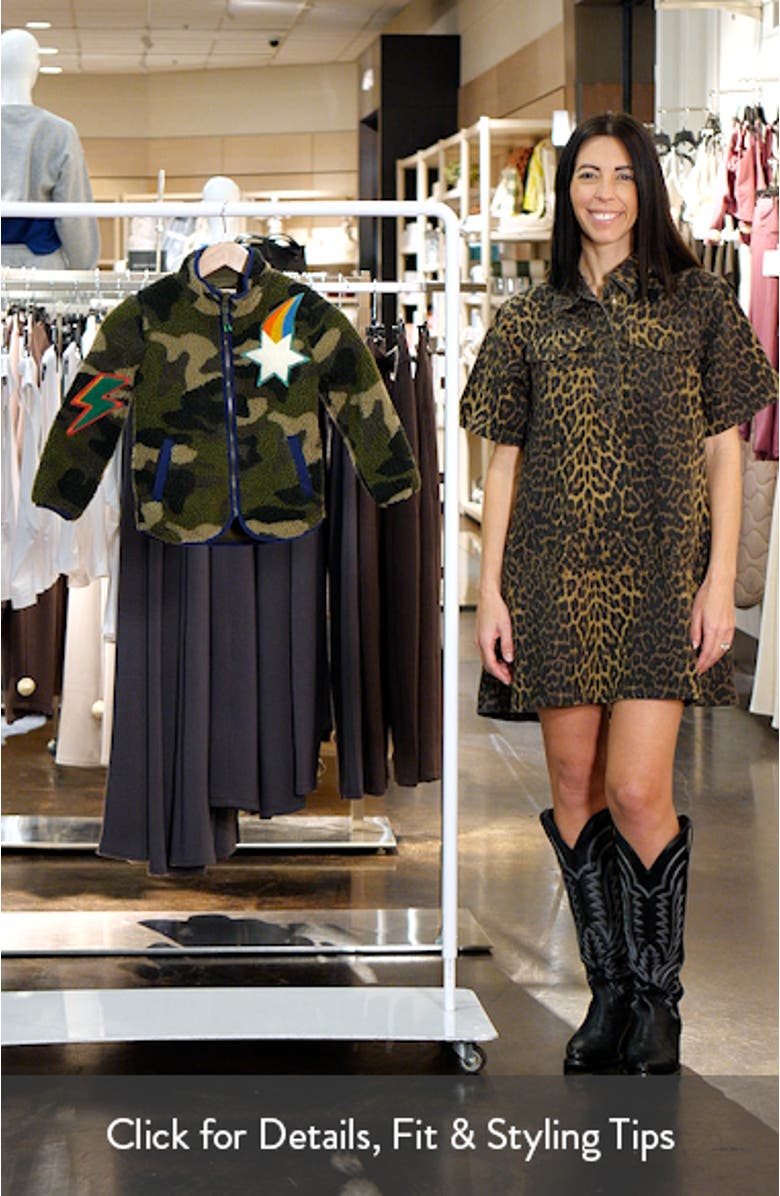 Kids' Camo Fleece Zip Jacket, sales video thumbnail