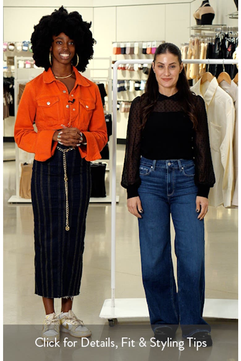 Anessa High Waist Wide Leg Jeans video