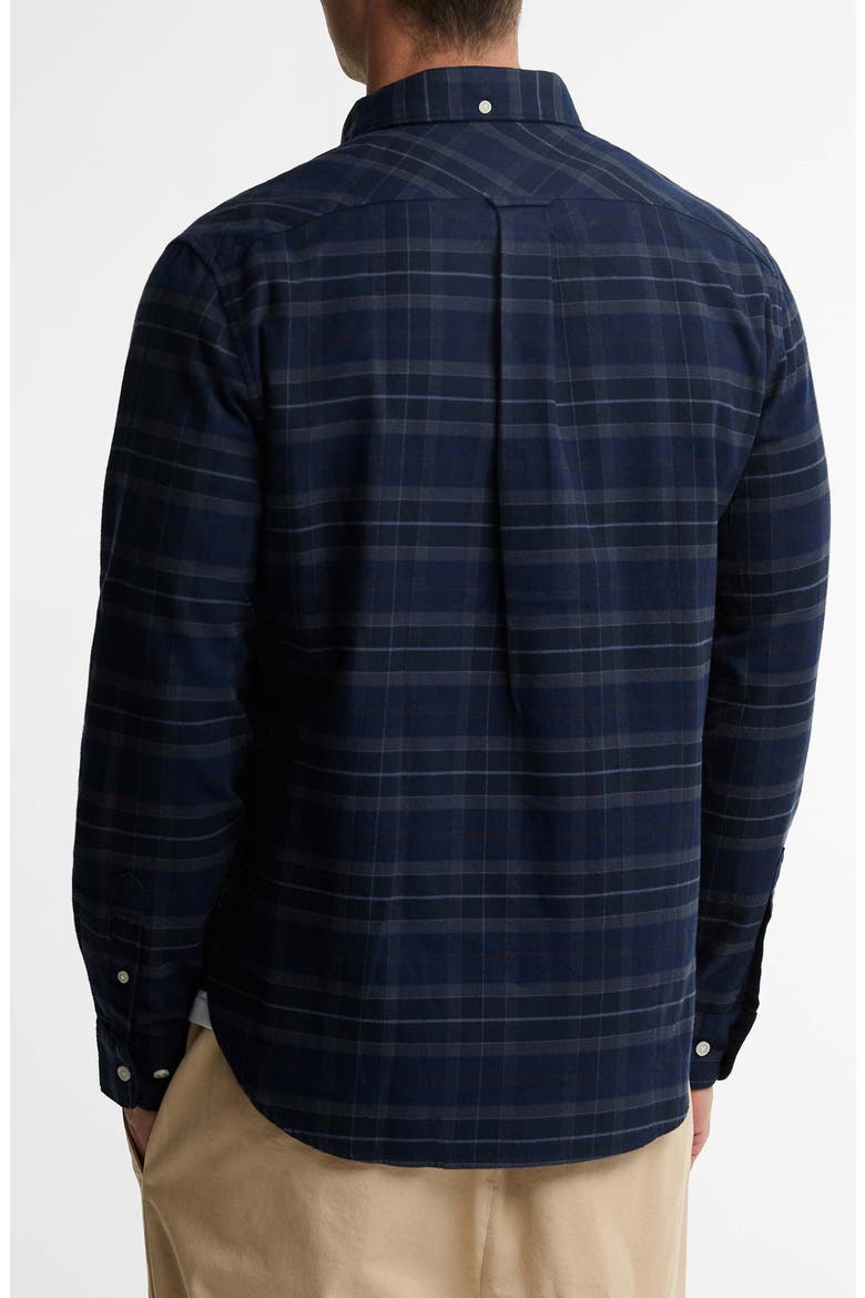 Mineral Tartan Authentic Button Down Shirt, Alternate, color, MIDNIGHT LOCH