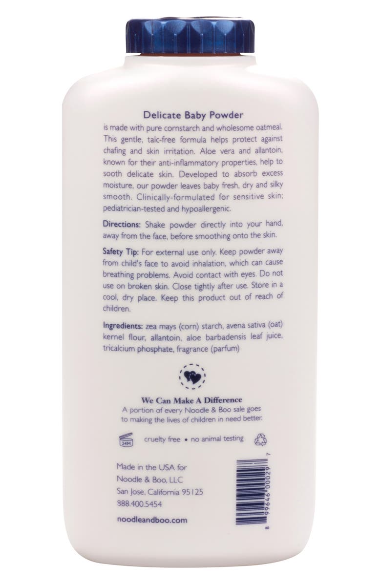 Noodle & Boo Delicate Baby Powder, Alternate, color, 
