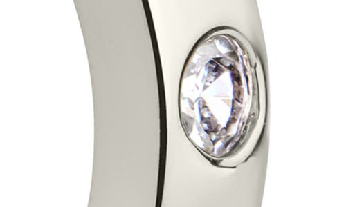Sterling Forever Molly Cubic Zirconia Hoop Earrings