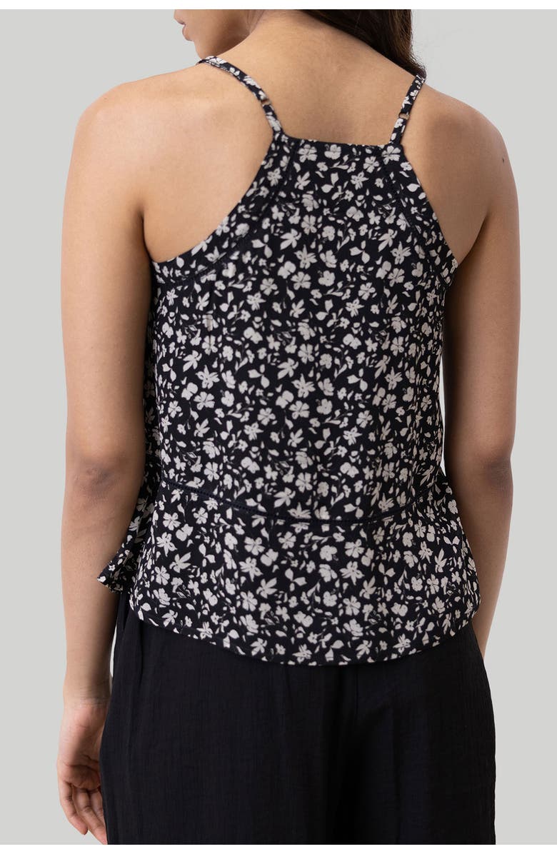 Reistor V-neck Camisole with Lace, Alternate, color, 