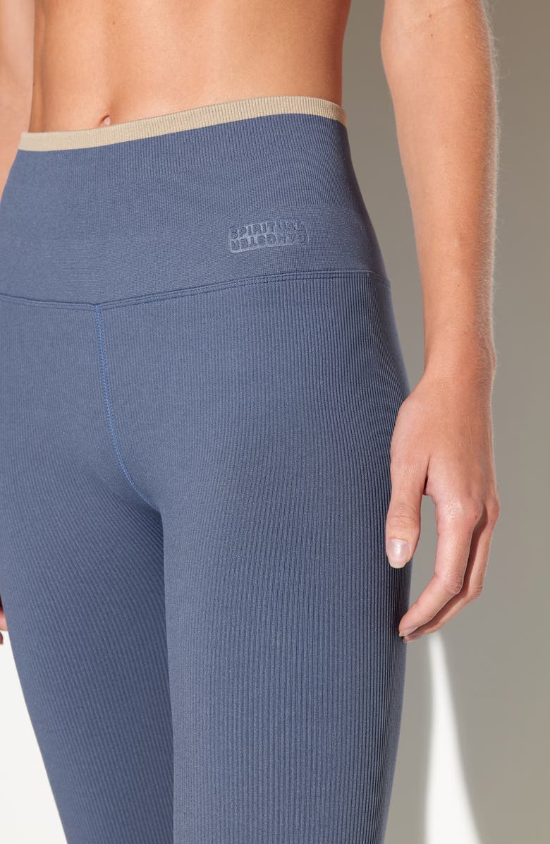 Spiritual Gangster Love High Waist 7/8 Leggings, Alternate, color, Vintage Indigo