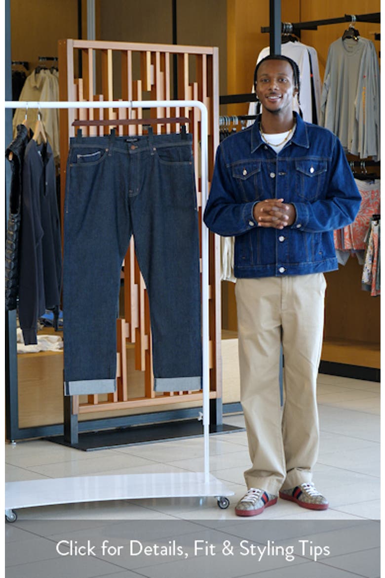 Jimmy Slim Straight Leg Jeans video