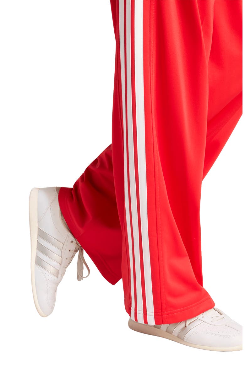 Performance Wide Leg Track Pants, Alternate, color, PURE RUBY