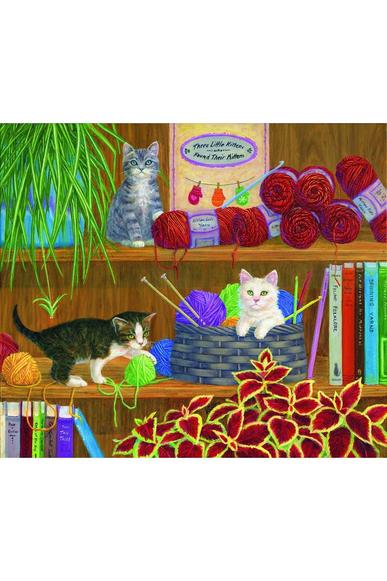 Mittens 550 piece Jigsaw Puzzle for Adults, Alternate, color, Multicolor