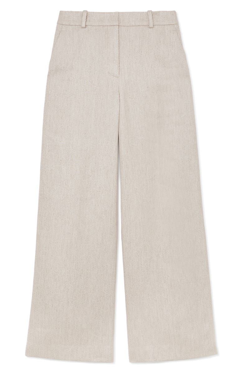 Reiss Nolah Wide Leg Pants, Alternate, color, Neutral