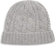 Sofia Cashmere Cashmere Chunky Cable Knit Beanie