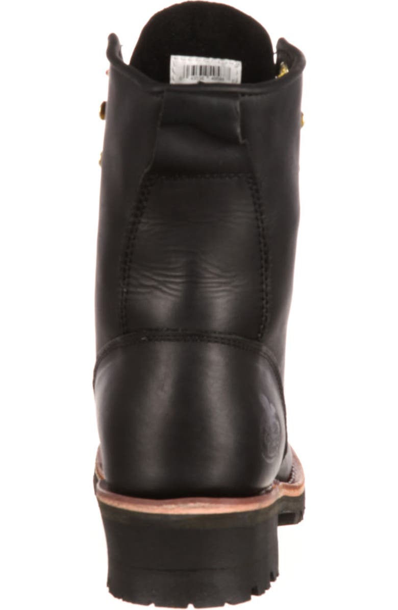 Georgia Boot Logger Work Boot, Alternate, color, Black