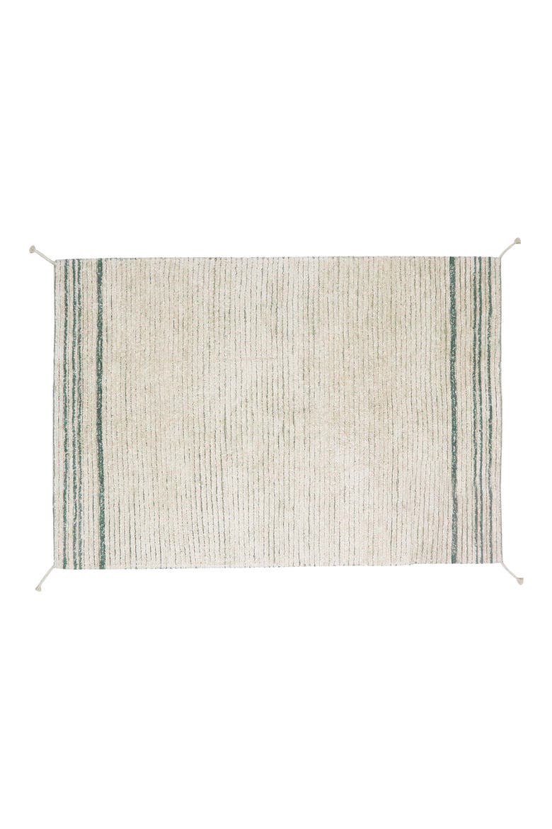 Reversible Washable Recycled Cotton Blend Rug, Alternate, color, VINTAGE BLUE OLIVE / NATURAL