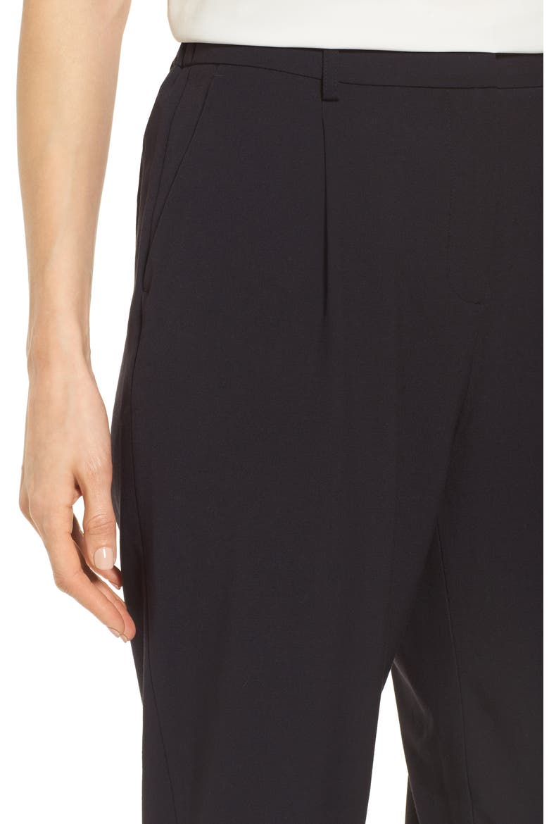 Relaxed Ankle Pants, Alternate, color, NAVY