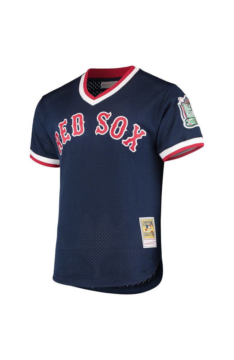 Mitchell & Ness Men's Mitchell & Ness Pedro Martinez Navy Boston Red Sox 1999 Cooperstown Collection Mesh Batting Practice Jersey, Alternate, color, 