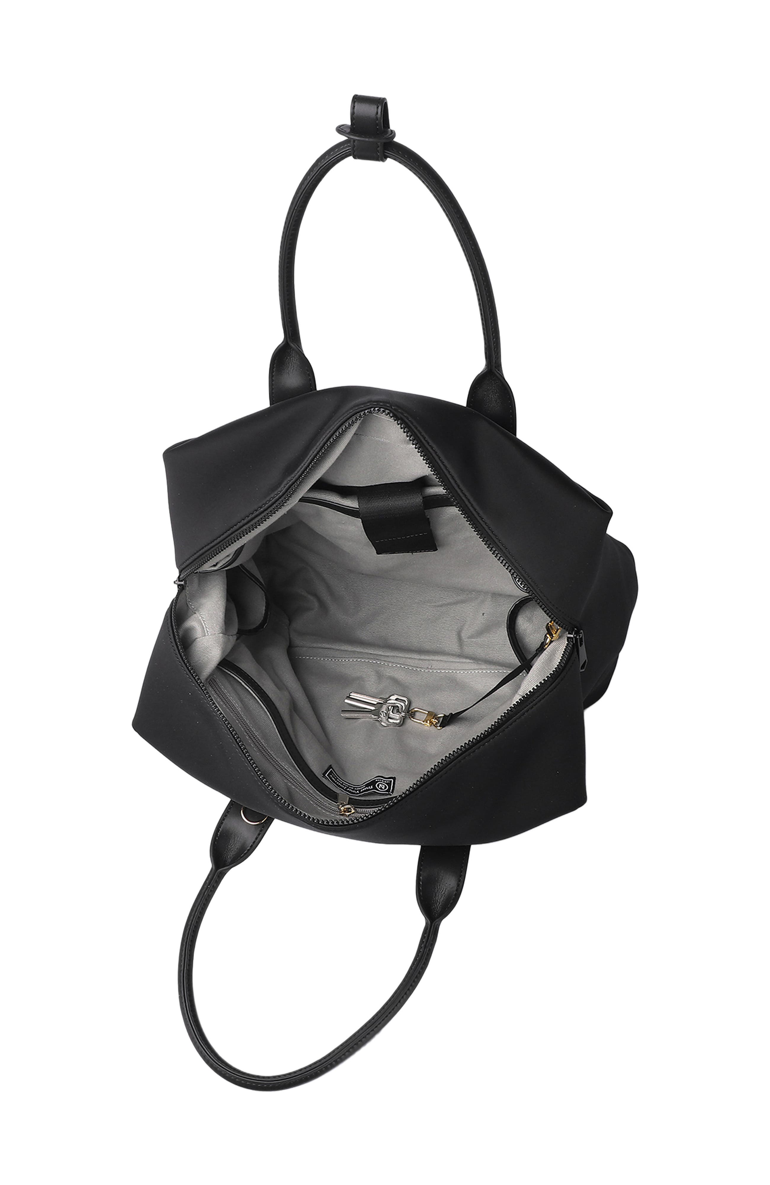 Lux and Nyx Origami Work Tote 15-Inch Laptop Tote Bag for Women, Alternate, color, Black + Gold