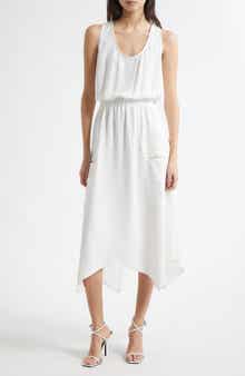 Ramy Brook Hallie Sleeveless Handkerchief Hem Dress