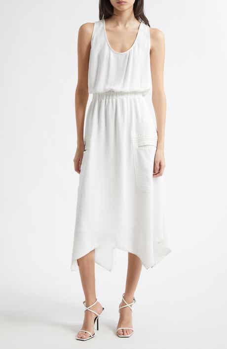 Ramy Brook Hallie Sleeveless Handkerchief Hem Dress