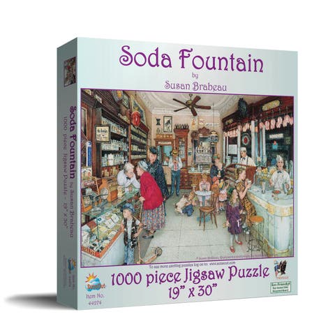 Soda Fountain 1000 piece Jigsaw Puzzle for Adults