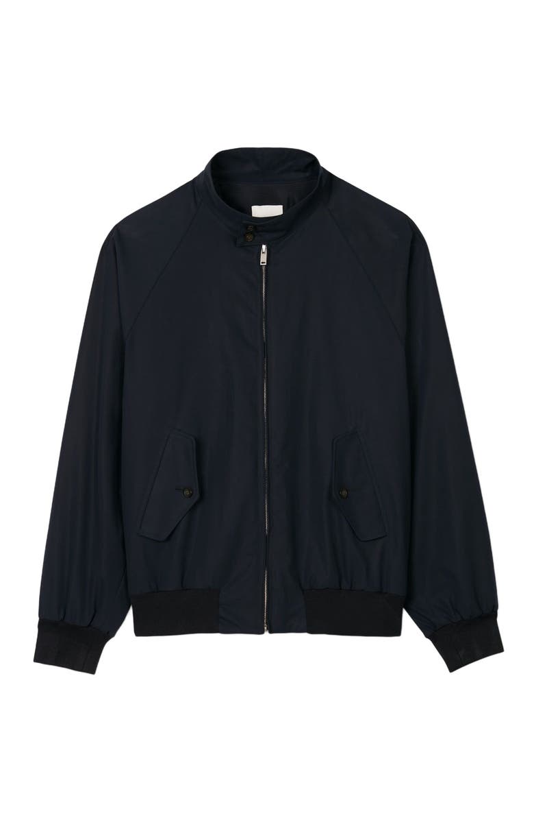 SANDRO High-neck jacket, Alternate, color, Midnight Blue