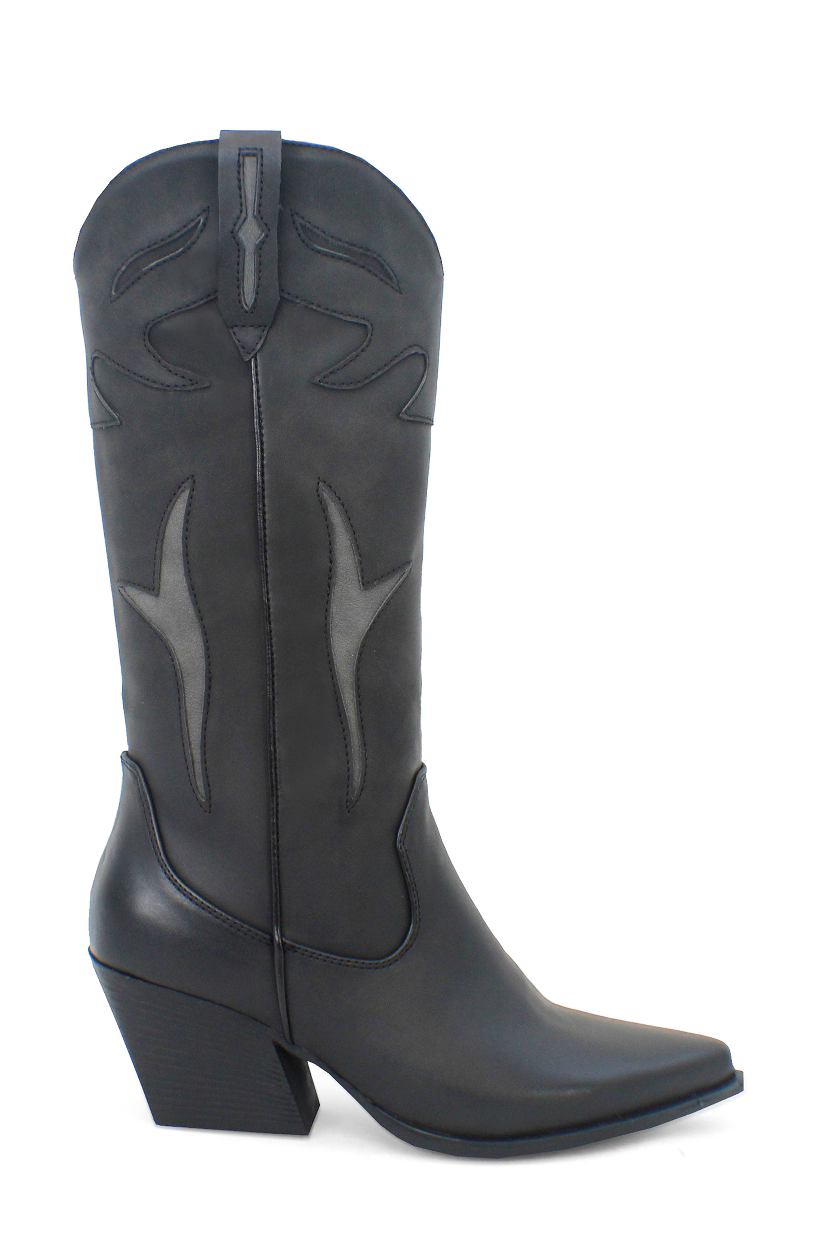 YOKI Gayle 34 Western Boot, Alternate, color, Black