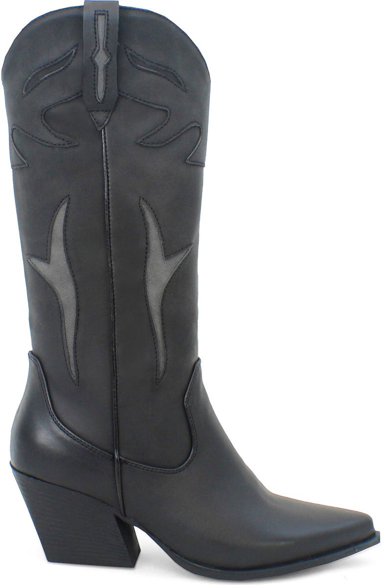 YOKI Gayle 34 Western Boot, Alternate, color, Black