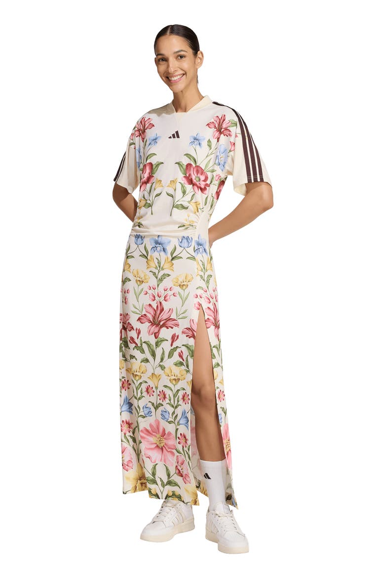 FARM Rio Premium Floral Maxi Dress, Alternate, color, ECRU/ BROWN/ CRAFT GREEN