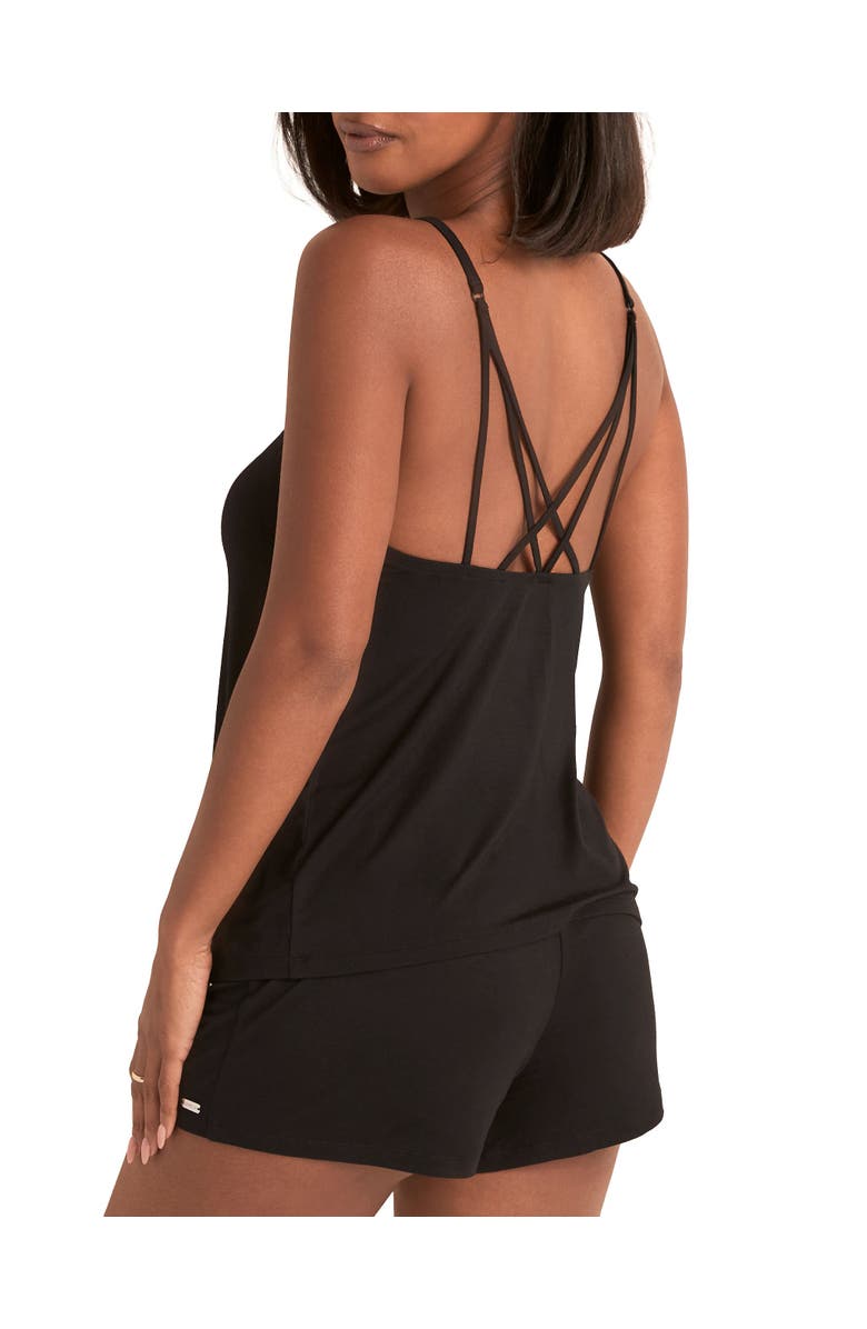 Adore Me Theresa Pajama Set, Alternate, color, Black