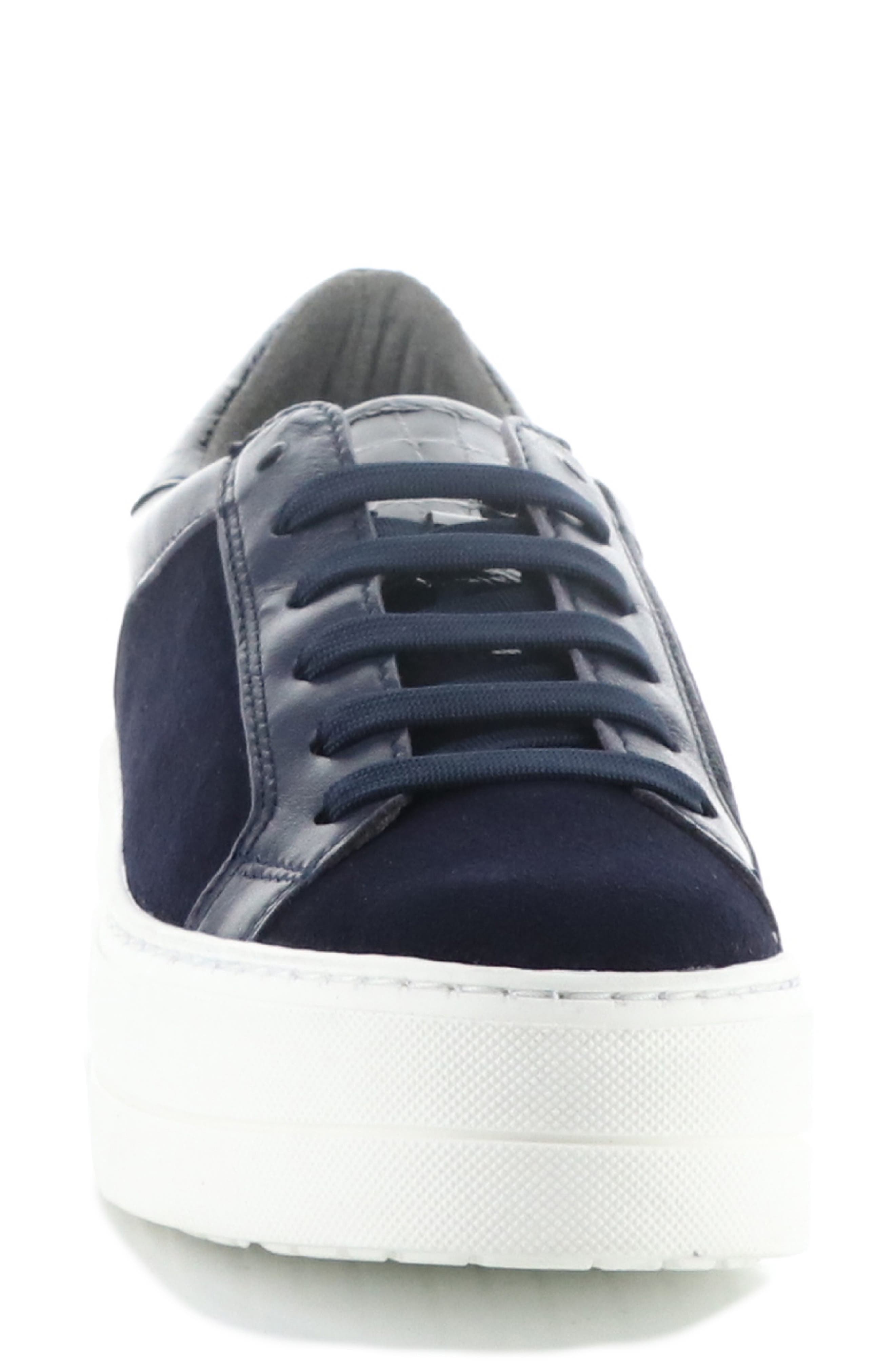 Maude Platform Sneaker, Alternate, color, OCEAN/ BLACK IRIS