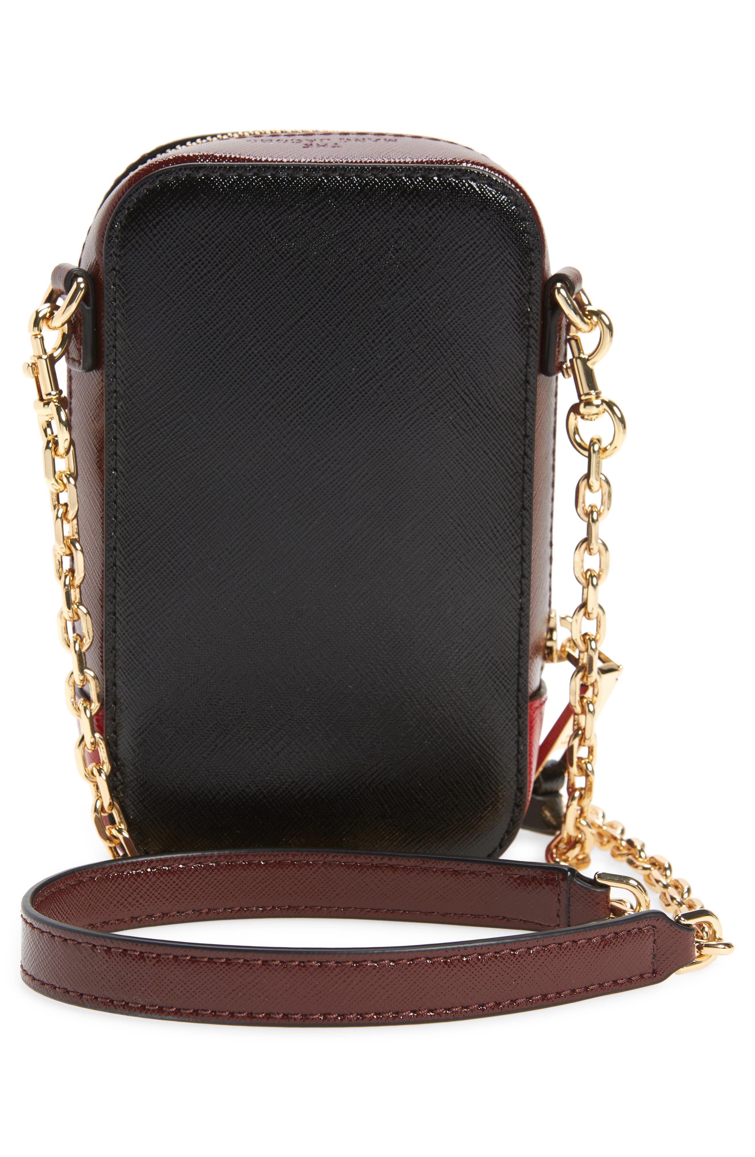 Marc Jacobs The Marc Jacobs The Hot Shot Saffiano Leather Shoulder Bag, Alternate, color, 