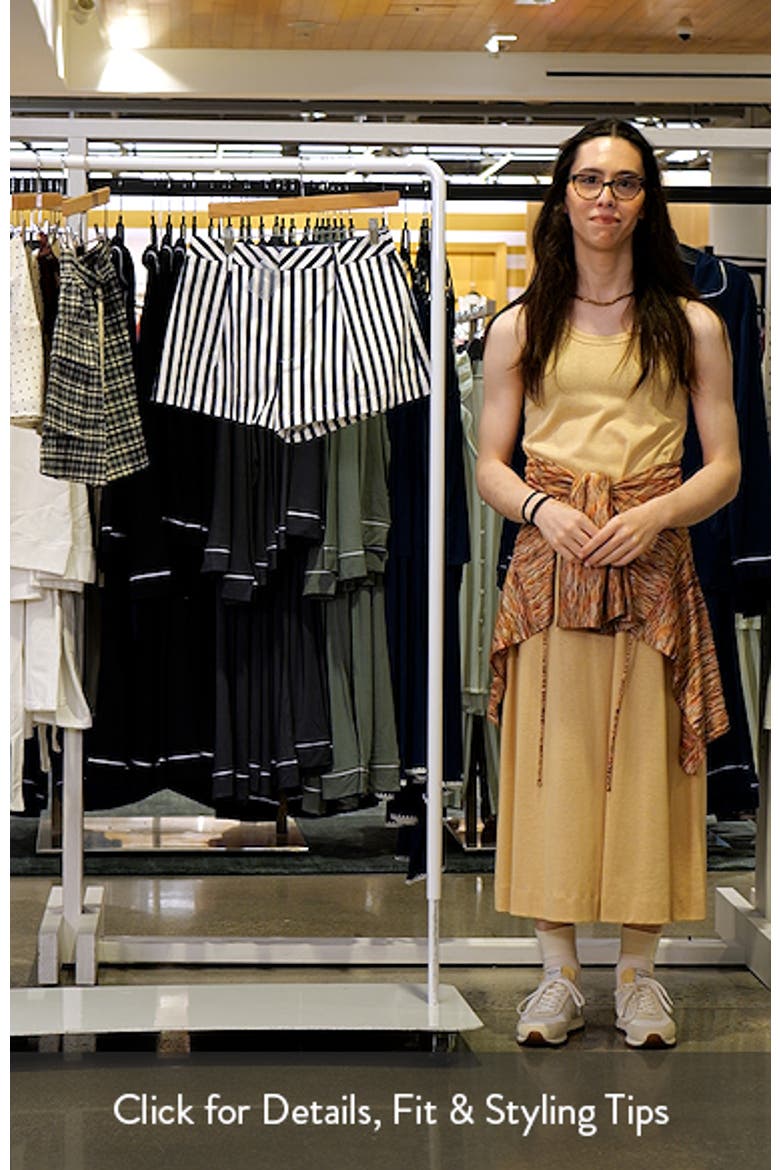 Striped Pleated Shorts video