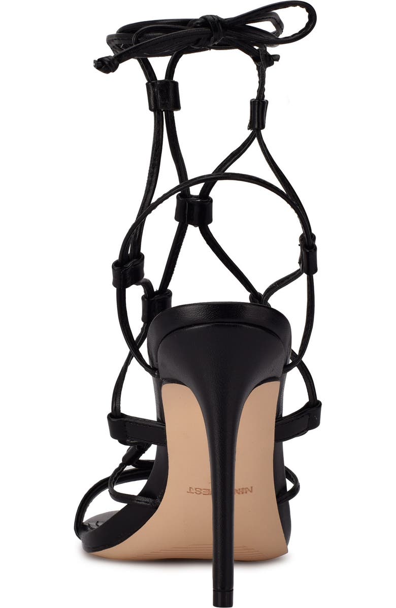 Nine West Mix Lace-Up Sandal, Alternate, color,
