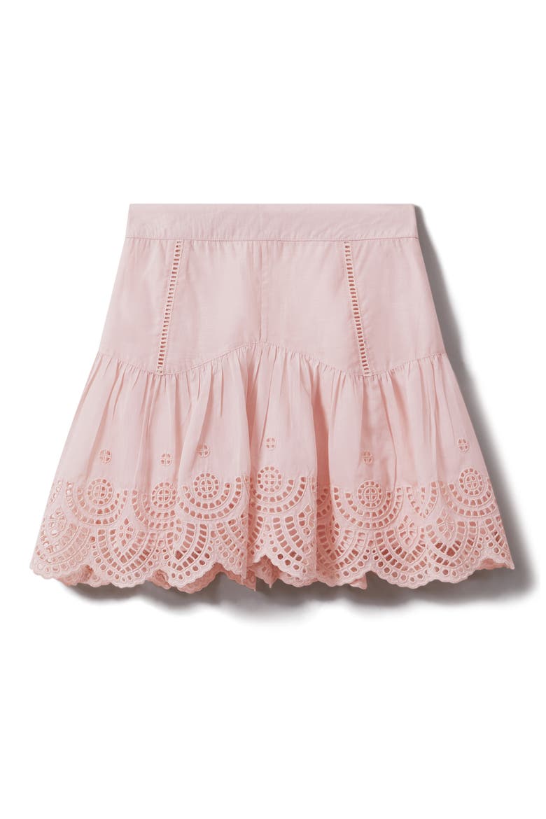 Kids' Jasmine Sr. Eyelet Skirt, Main, color, PINK