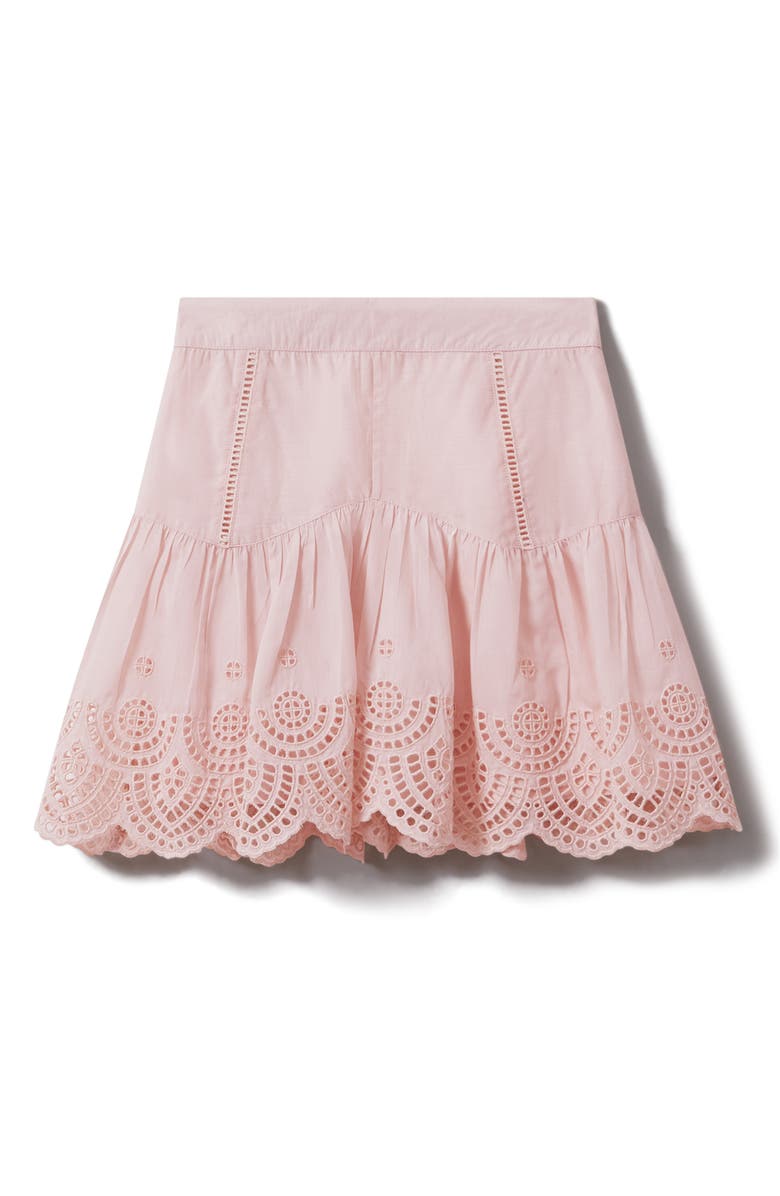 Reiss Kids' Jasmine Sr. Eyelet Skirt, Main, color, 