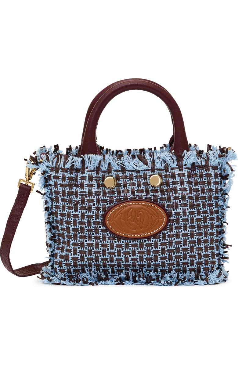 HAMMITT Mini Tote, Main, color, Blueberry Sorbet/ Gold