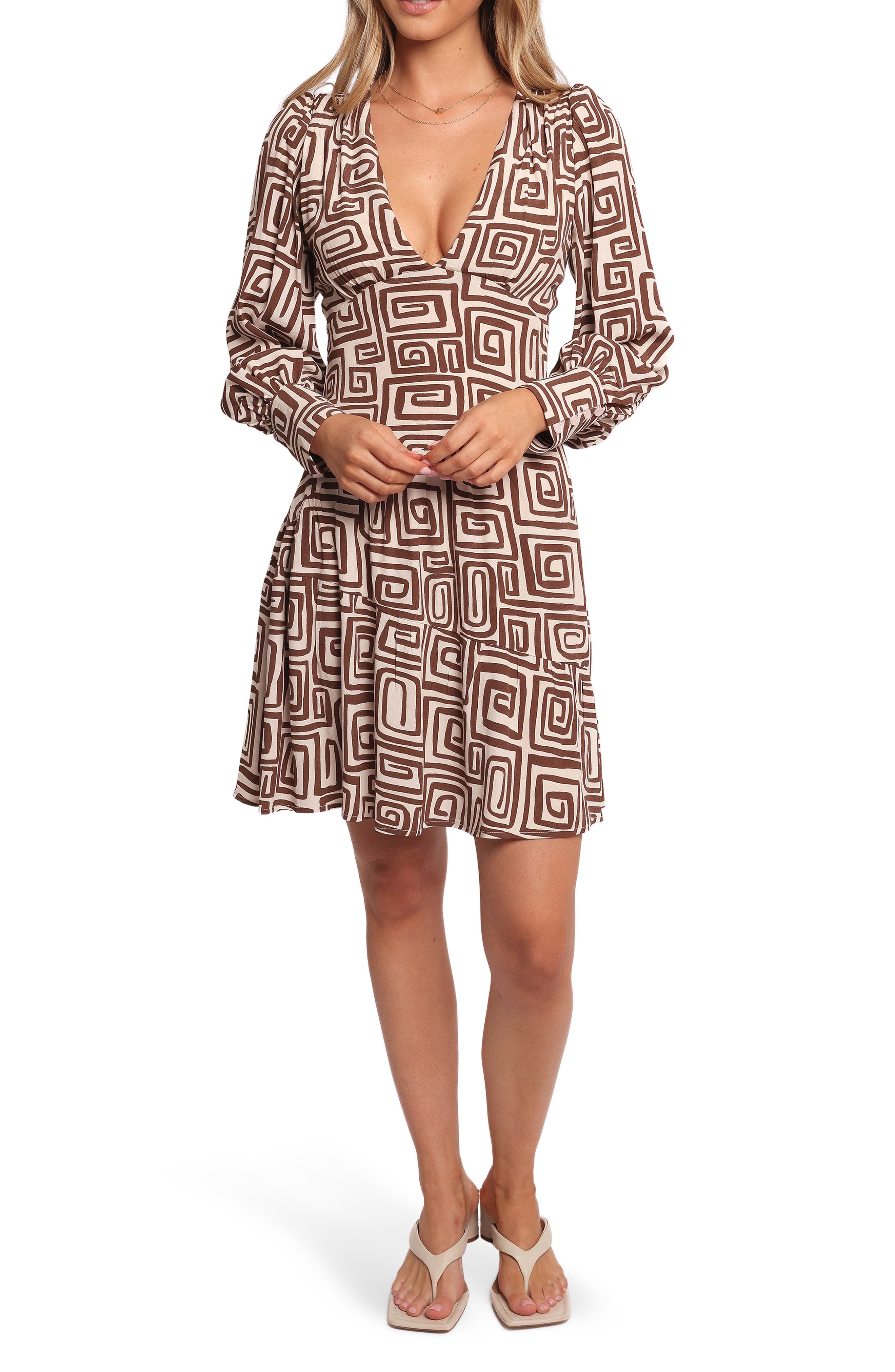 Petal & Pup Sheridan Long Sleeve Minidress